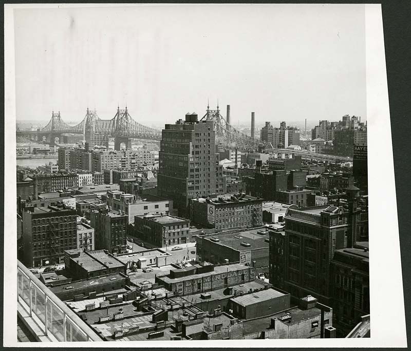 New York City 59th Street Bridge Original Photograph c.1930's