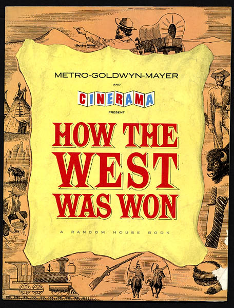 How The West Was Won Movie Premiere Press Book