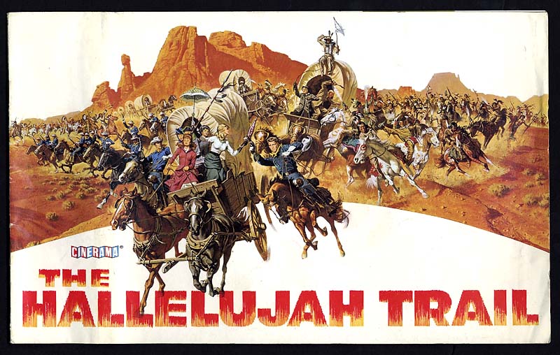 The Hallelujah Trail Movie Premiere Press Book