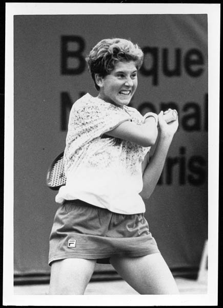 Monica Seles 1991 French Open Original Photograph