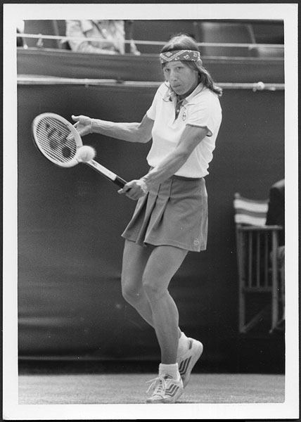 Martina Navratilova 1981 Wimbledon Original Photograph