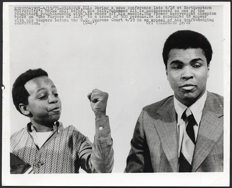 Muhammad Ali Original Wire Photograph