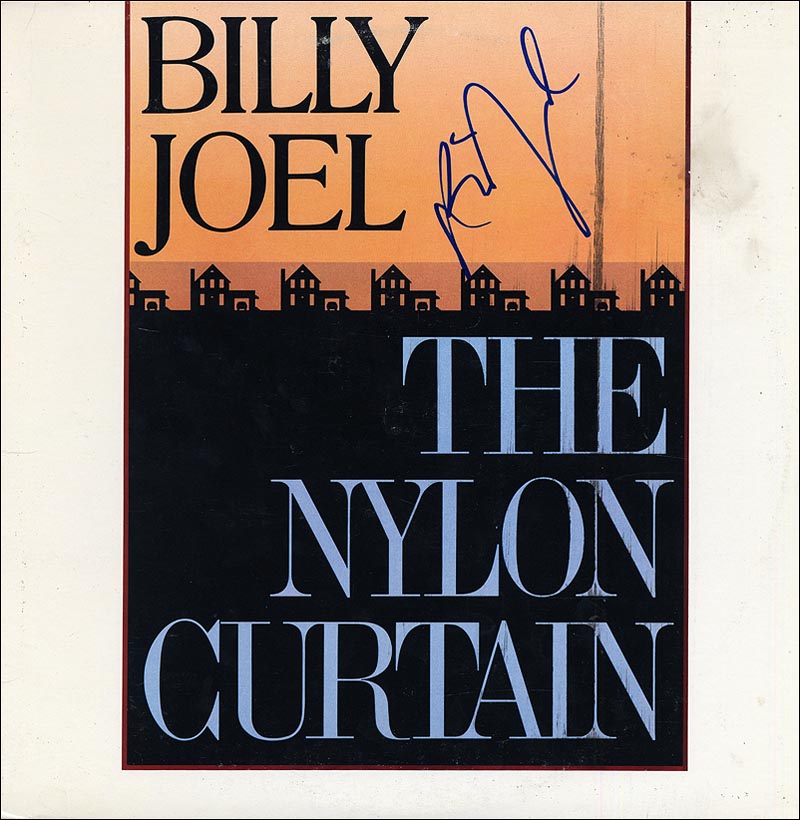 Billy Joel Signed The Nylon Curtain Album