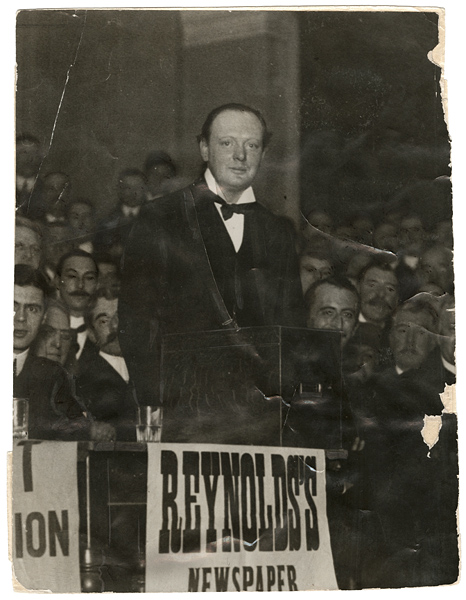 Winston Churchill Early Career Original Photograph