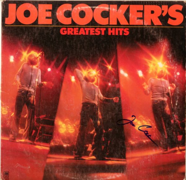Joe Cocker Signed Greatest Hits Album