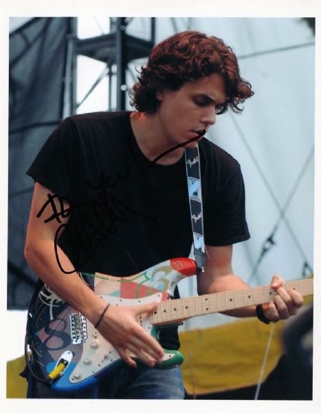 John Mayer Signed Photograph