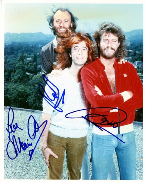 Bee Gees Signed Photograph