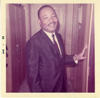 Dr. Martin Luther King Original Candid Snapshot Photograph