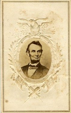1864 President Abraham Lincoln Original CDV Photograph