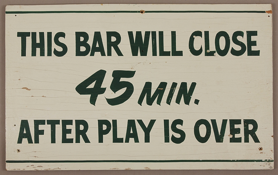 Original Vintage c.1970s Masters Tournament (Augusta) Bar Sign (19 X 12)