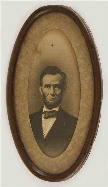 Antique Rotogravure Print of President Abraham Lincoln 