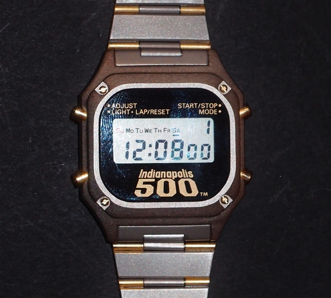 Mario Andretti Owned Indianapolis 500 Watch 