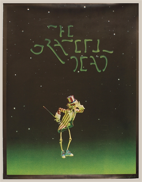 Grateful Dead Vintage Promotional Poster