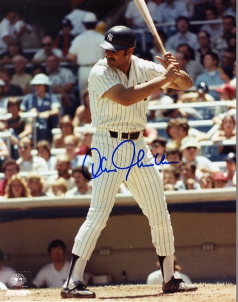 Chris Chambliss (NY Yankees) Signed Photograph