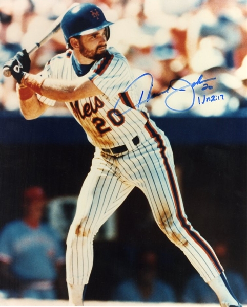 Howard Johnson (NY Mets) Signed Photograph