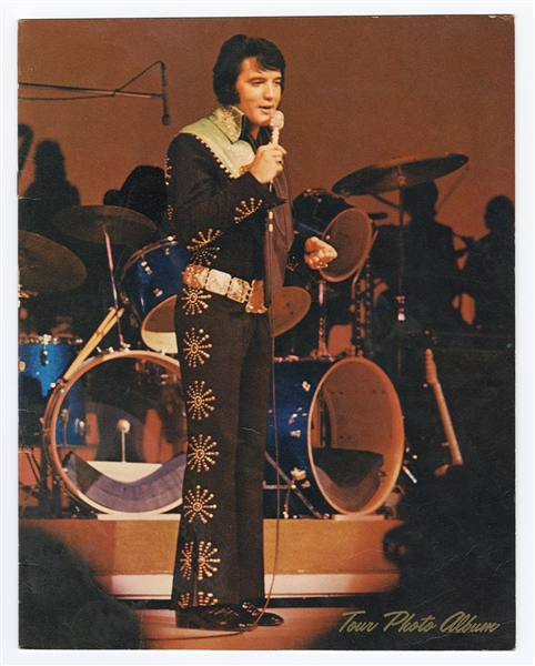 Elvis Presley Original Concert Tour Photo Album Program