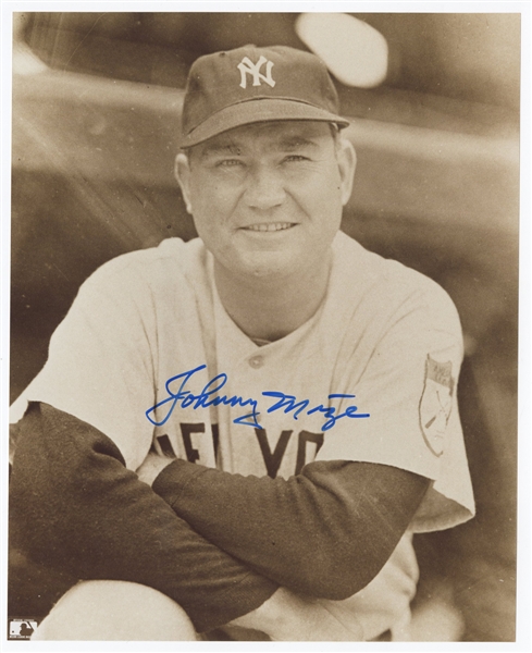 Johnny Mize Signed Photograph