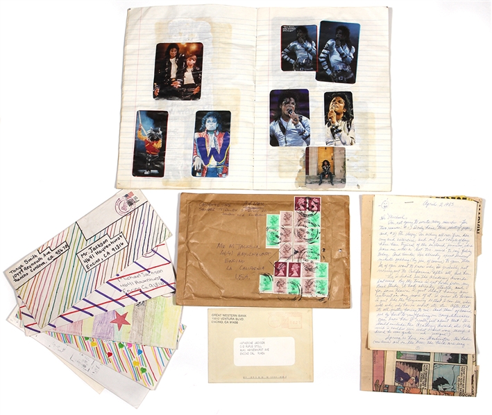 Michael Jackson Owned Fan Mail Archive