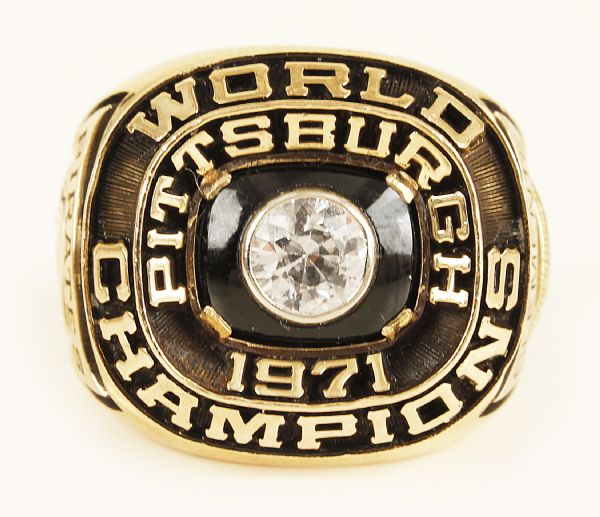 1971 Roberto Clemente Pittsburgh Pirates World Championship Ring
